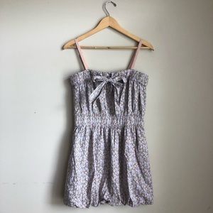 J.Crew Dizzy Floral Frankie Mini with Bubble Hem